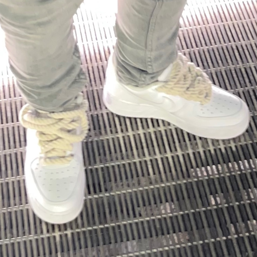 NIKE ROPE LACE CUSTOM 🍀